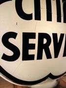 Cities Service Clover Glass Pump  Globe