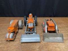 (3) Tractor, Crawler, Roller Hubley