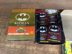 (6) Batman Returns, Dick Tracy, New Kids On The Block, & Eight Men Out Retail Boxes