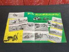(3) John Deere Sales Literature