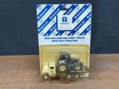 (2) 1/64 New Holland Trucks NIB Ertl