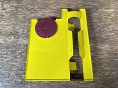 (3) John Deere Rain Gauge, Ruler, Badge
