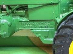 (2) 1/16 John Deere M + Wagon NIB Ertl