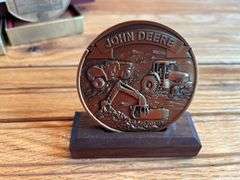 (4) John Deere Calendar Medallions