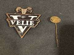 (2) Velie Badge + Pin