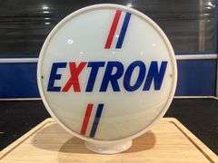Extron wide body Milk Glass Gas Globe