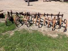 Allis Chalmers 12' Snap Coupler Spring Tooth Harrow