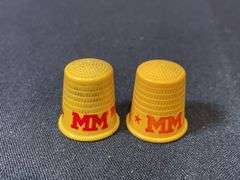 (5) MM S&P Shakers, Thimbles, Top