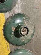 (5) Industrial green porcelain station lights