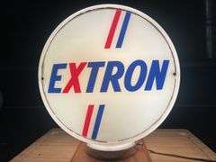 Extron wide body Milk Glass Gas Globe