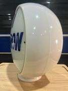 Extron wide body Milk Glass Gas Globe