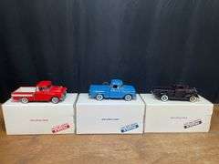 (3) 1/24 Chevrolet Pickups NIB Danbury Mint