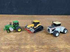 (3) 1/64 Big Bud, Cat, John Deere Tractors Customized