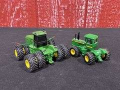 (2) 1/64 John Deere 8630 + 8870 Custom