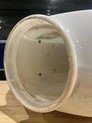 Extron wide body Milk Glass Gas Globe