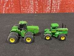 (2) 1/64 John Deere 8630 + 8870 Custom
