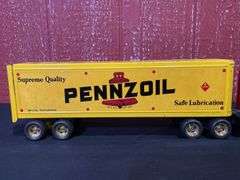 (2) Shell + Pennzoil Semis Ertl