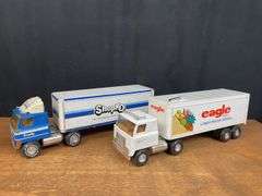 (2) IH Transtar Eagle + ShopKo Semis Ertl