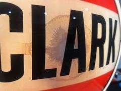Clark Wide Body Glass Gas Globe