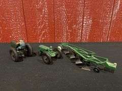 (3) Oliver Tractors + Plow