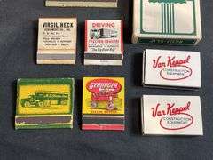 (8) Industrial Matches + Playing Cards