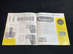 1956 John Deere 420 Crawler Sales Literature