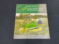 1956 John Deere 420 Crawler Sales Literature