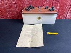 1987 John Deere 150th Anniversary Desk Set NIB Ertl