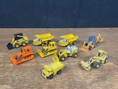 (9) 1/64 Construction Equipment