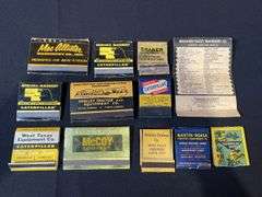 (12) Caterpillar Matchbooks