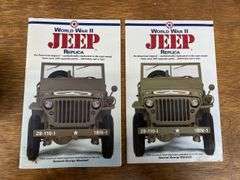 (2) Army Jeep + Tank
