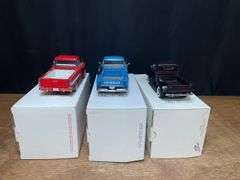 (3) 1/24 Chevrolet Pickups NIB Danbury Mint