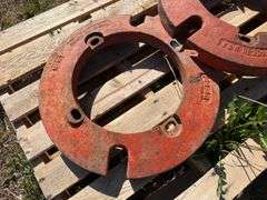 (2) Minneapolis Moline Wheel Weights