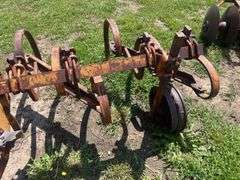 Allis Chalmers 12' Snap Coupler Spring Tooth Harrow