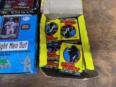 (6) Batman Returns, Dick Tracy, New Kids On The Block, & Eight Men Out Retail Boxes