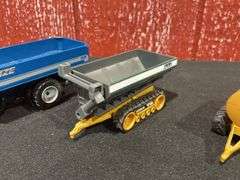 (3) 1/64 Kinze + Caterpillar Grain Carts + Spreader