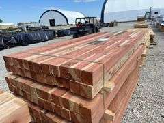 Western Red Wood Fence 4” X 4” X 8’ 24 pieces
