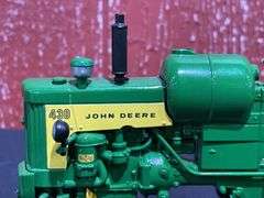 1/16 John Deere 430 LP 2008 2 Cylinder Ertl