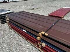 Light Brown Pole Barn Siding