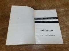 John Deere Operation, Care, + Repair of Farm Machinery Book