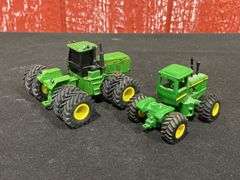 (2) 1/64 John Deere 8630 + 8870 Custom