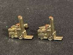 (3) AC Industrial Cuff Links + Pin
