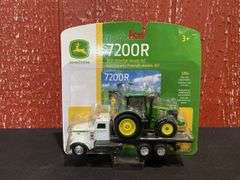(2) 1/64 John Deere Tractor + Truck Sets NIB Ertl