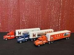 (3) 1/64 scale Kory Semis Ertl