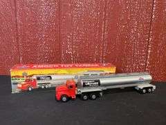 (2) Shell + AMACO Tanker Trucks