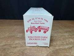 1/16 Farmall Super M-TA + Wagon 1996 Wisconsin NIB Ertl