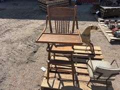 Children’s Rocking Horse and Chairs