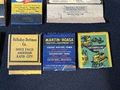 (12) Caterpillar Matchbooks