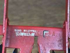 (2) 1/16 IH McCormick Disks Eska