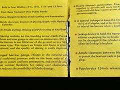 (2) Oliver Sales Literature